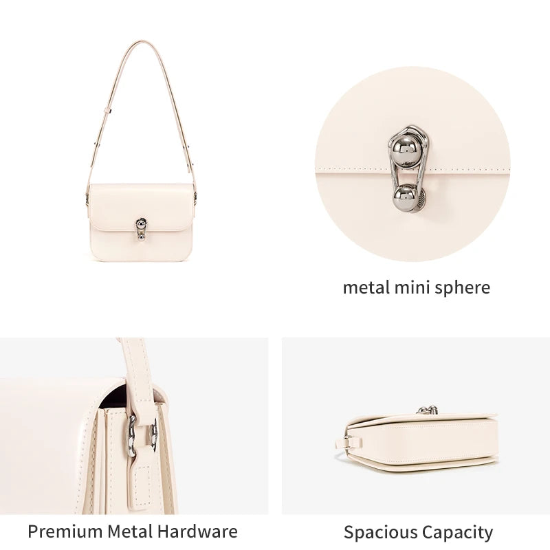 LA FESTIN Small Leather Crossbody Bag