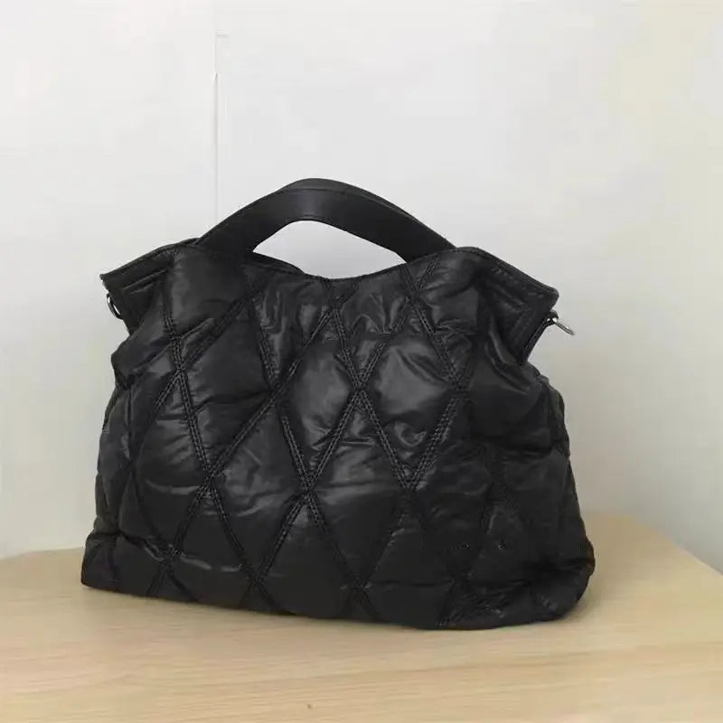 Quilted Puffer Shoulder Bag