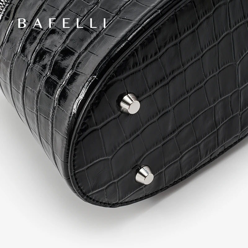 BAFELLI Genuine Leather Evening Crossbody Bag