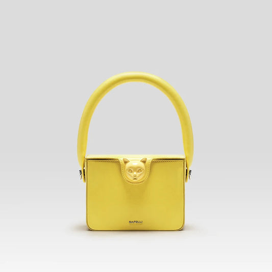 BAFELLI Boxy Leather Flap Shoulder Bag