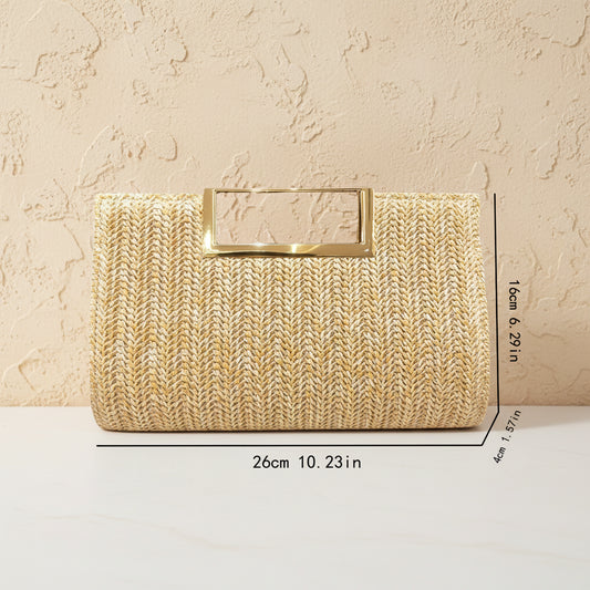 Purses and Handbag Bag Straw Handbag Clutch Purse with
