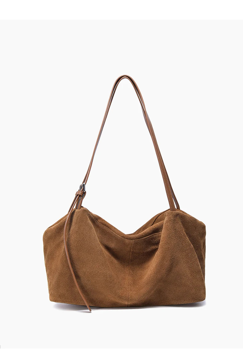 Genuine Leather Commuter Tote Bag