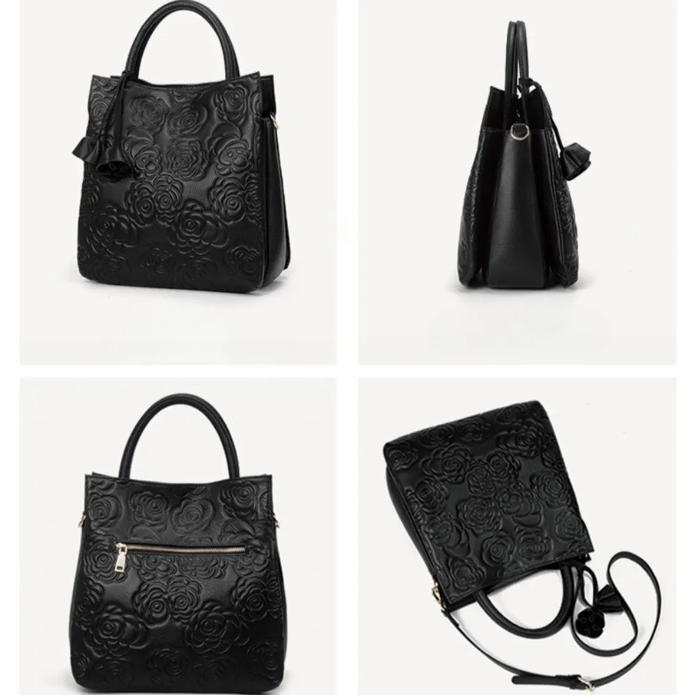 Camellia Large Capacity Tote Bag
