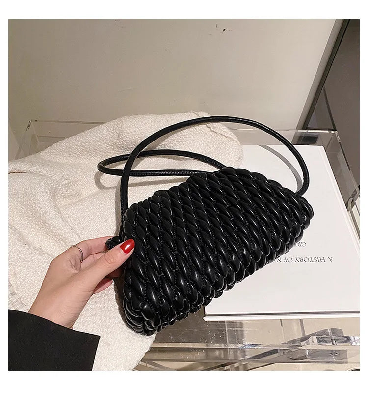 Embroidered Crossbody Shoulder Bag