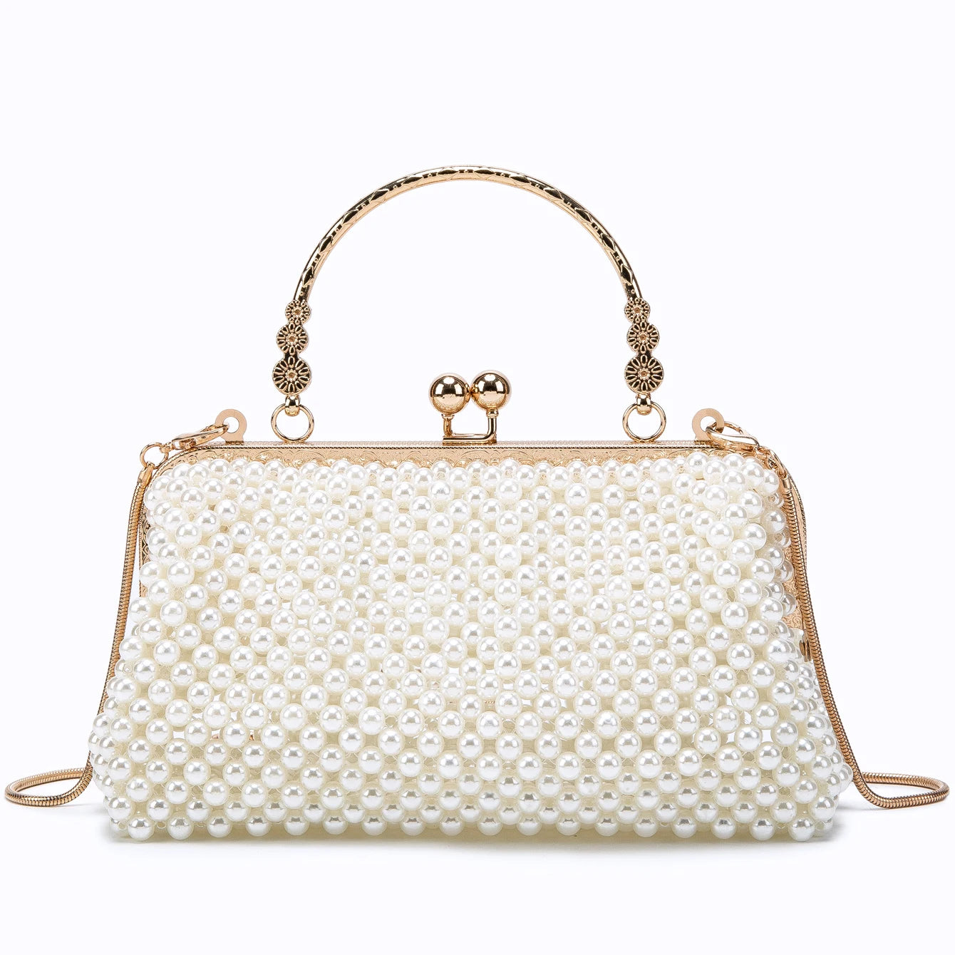 Purses and Handbag Luxury Designer Clutch Purse Handmade Pearl