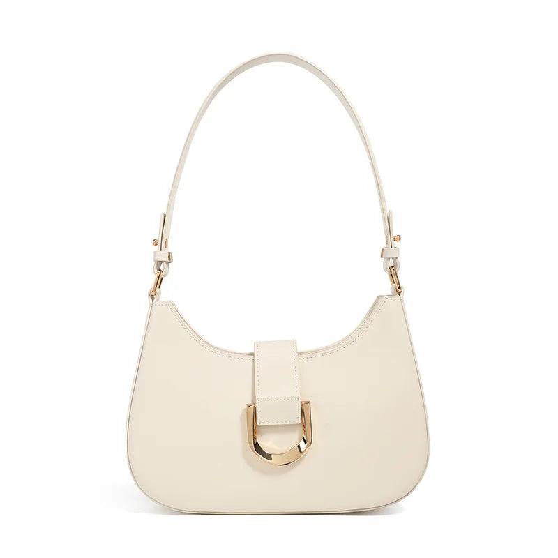 Zency Leather Top-Handle Shoulder Bag