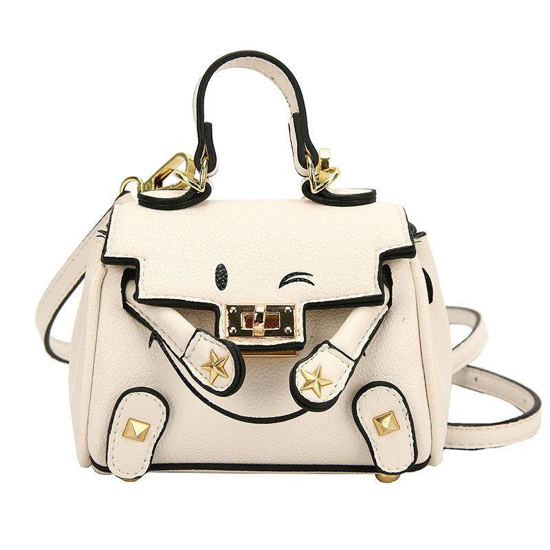 Cute Small Square Women's Messenger Bag - Fashionable Design