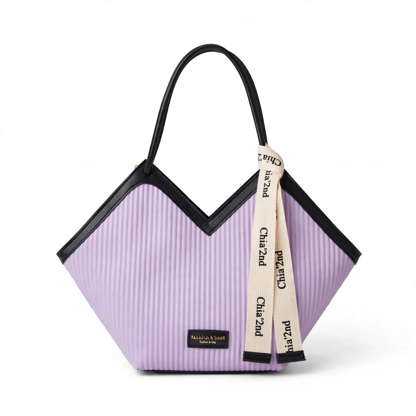 PU Leather Heart-Shaped Tote Bag