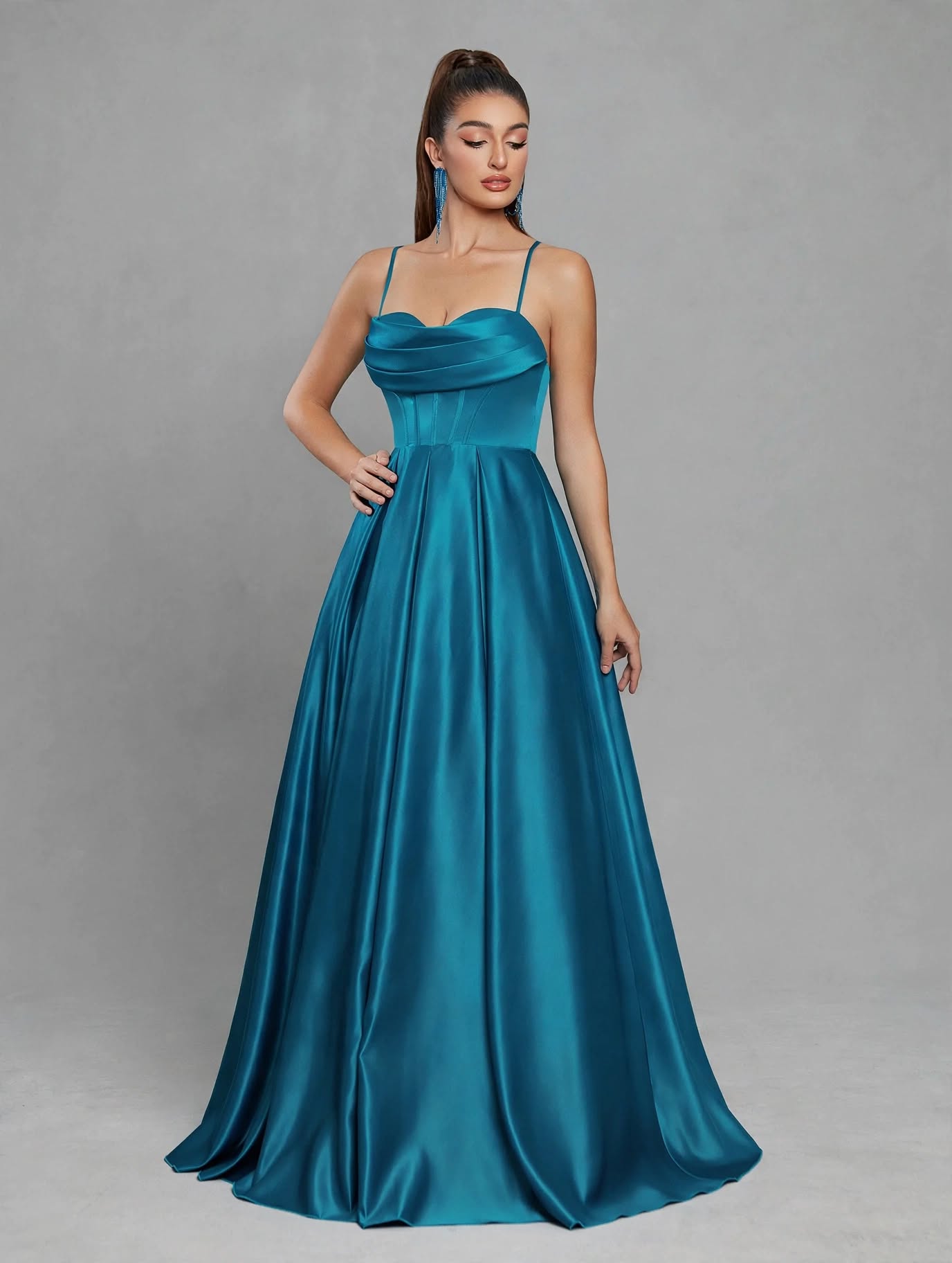 Halter Backless Maxi Dress