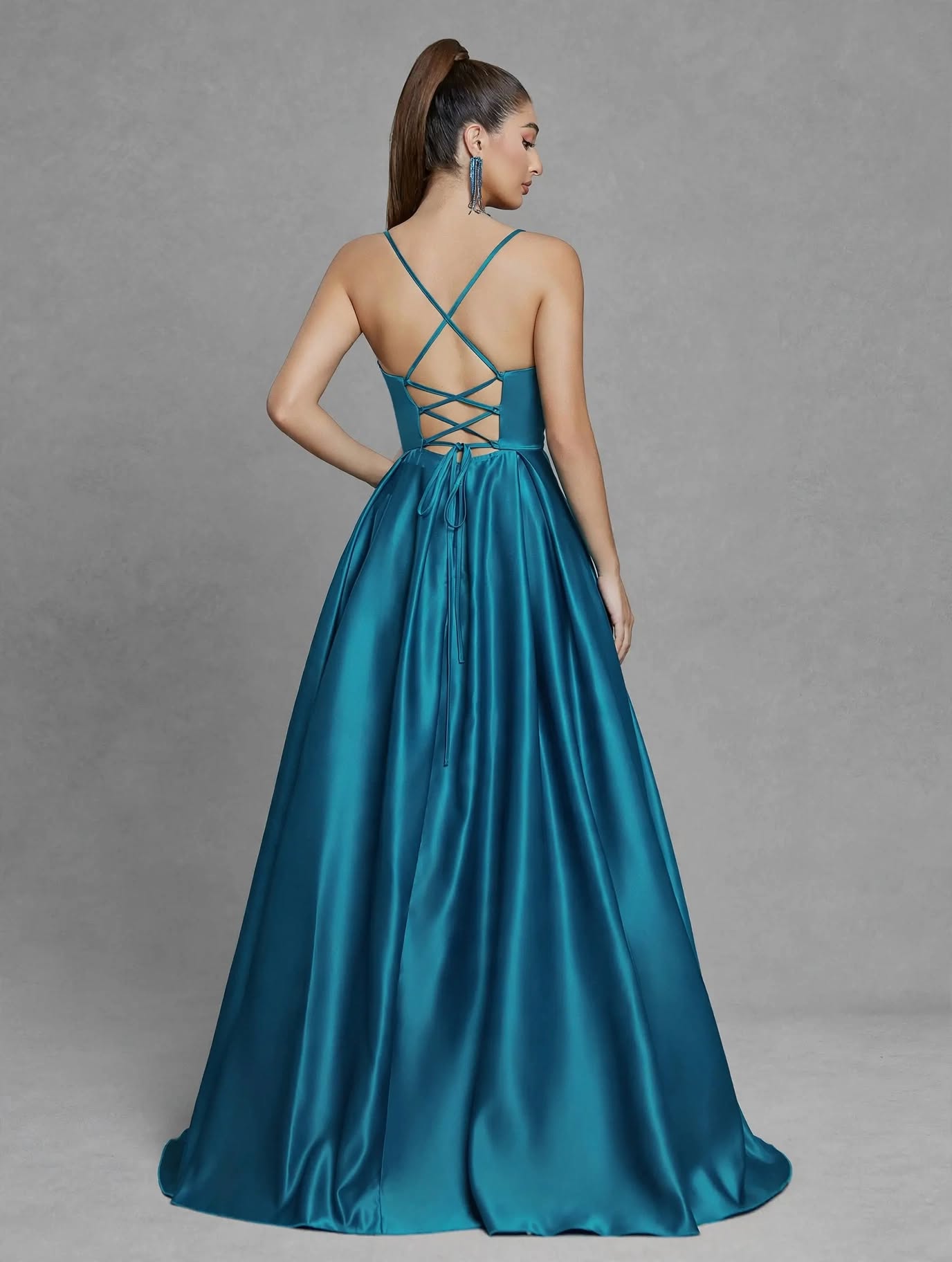 Halter Backless Maxi Dress
